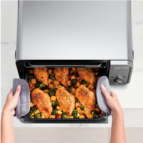 Ninja Flip 10-in-1 Toaster Oven & Air Fryer with Added Broil Rack