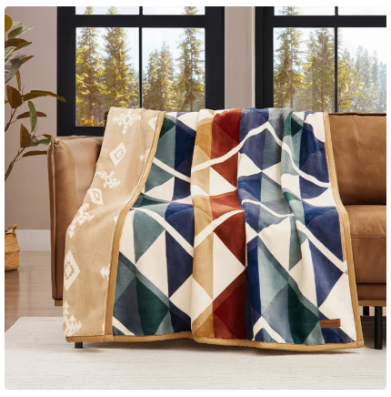 Pendleton Reversible Plush Throw