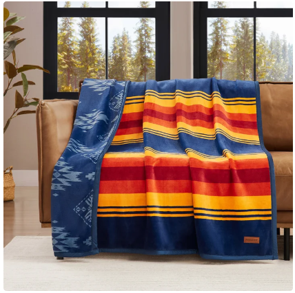 Pendleton Reversible Plush Throw