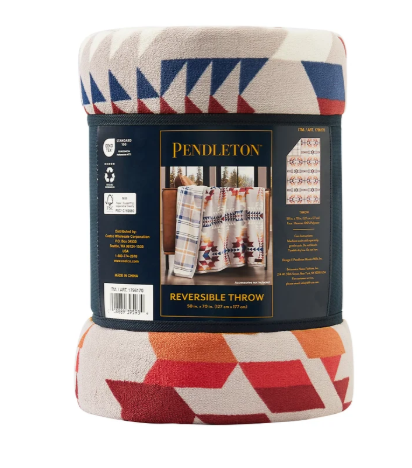 Pendleton Reversible Plush Throw