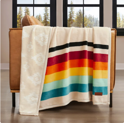 Pendleton Reversible Plush Throw