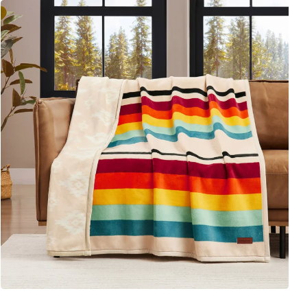 Pendleton Reversible Plush Throw
