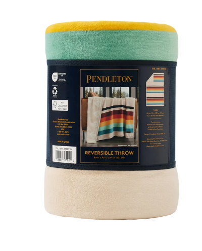 Pendleton Reversible Plush Throw
