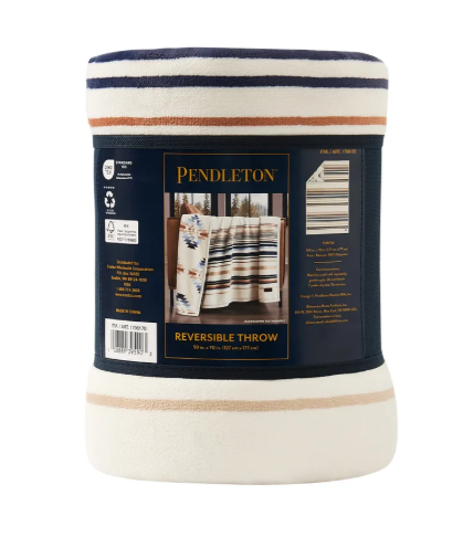 Pendleton Reversible Plush Throw