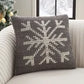 Mina Victory Loop Holiday Pillow, 22” x 22"