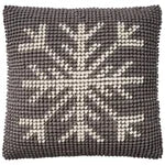Mina Victory Loop Holiday Pillow, 22” x 22"