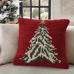 Mina Victory Loop Holiday Pillow, 22” x 22"