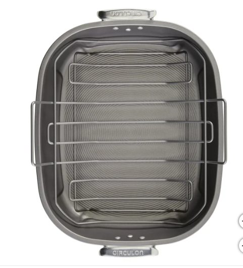 Circulon Nonstick Oval Roaster with Rack