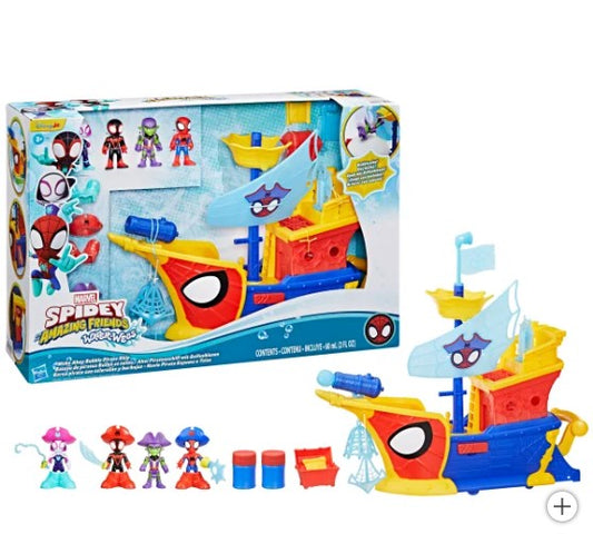 Spidey and Friends Water-Webs Webs Ahoy Bubble Pirate Ship