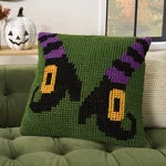 Mina Victory Loop Halloween Pillow, 22” x 22"