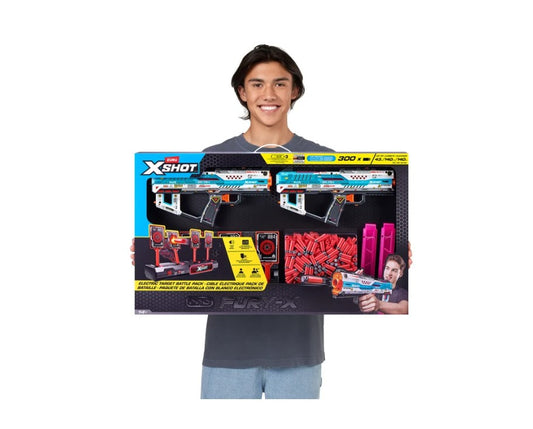 Zuru X-Shot Pro Fury-X Battle Blaster, 2-pack