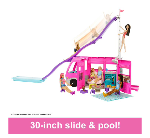 Barbie Dream Camper Vehicle Playset
