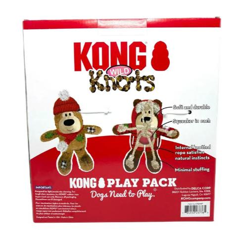KONG Wild Knots Dog Toys, 2-count