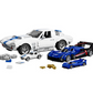 Mattel Brick Shop Hot Wheels Cadillac GTP & Corvette Bundle